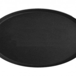 Tava neagra ovala pentru servire 73,5X60 cm