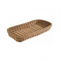 Tray, polypropylene, beige, 60x40xH5 cm, PROFI LINE