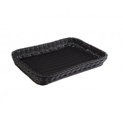 Tray polypropylene, black, 40x30xH5 cm, PROFI LINE 