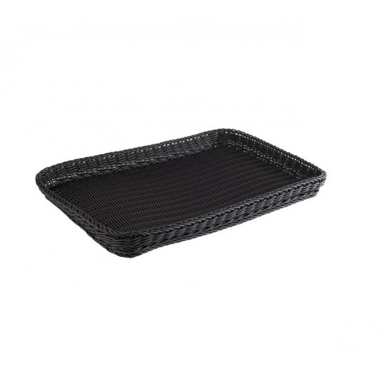 Tray, polypropylene, black, 60x40xH5 cm, PROFI LINE Tray, polypropylene, black, 60x40xH5 cm, PROFI LINE