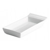 Tava portelan cu maner servire meniu prezentare bufet, 16X9X3,8 cm, Ming, Viejo Valle