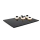 GN tray melamine, black, GN 2/4, 53x16,2x1,5 cm, ZERO, APS GN tray melamine, black, GN 2/4, 53x16,2x1,5 cm, ZERO, APS
