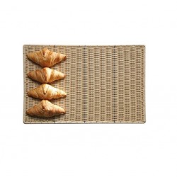 Display tray, low, Polypropylen, beige, 60x40xH1 cm           