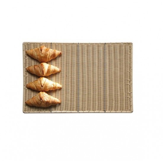 Display tray, low, Polypropylen, beige, 60x40xH1 cm Display tray, low, Polypropylen, beige, 60x40xH1 cm