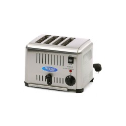Toaster, prăjitor 4 felii de pâine, inox, profesional, 2.24 kw