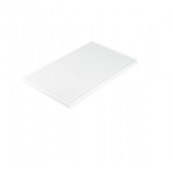 Tocator polietilena, Alb, haccp, GN 1/1, 53x32.5x1.5 cm