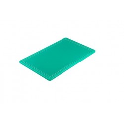 Tocator polietilena, Verde, haccp, GN 1/1, 53x32.5x1.5 cm