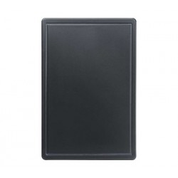 Tocator polipropilena, negru, 60x40x1.8 cm