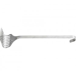 Zdrobitor cartofi, inox, monobloc, 35.5 cm
