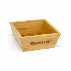 Bol din bambus pentru aperitive, 12x12x5 cm
