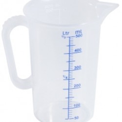 Cana gradata polipropilena 500 ml