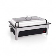 Chafing dish electric cu capac GN 1/1 - 100 mm