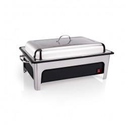 Chafing dish electric cu capac GN 1/1 - 100 mm