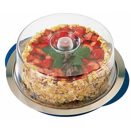Platou rotund cu capac transparent 35xh15cm Platou rotund cu capac transparent 35xh15cm