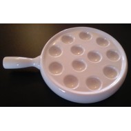 Platou servire 12 melci - portelan