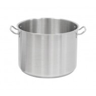Semioală, cratiță inox înaltă, fară capac, 22.4 litri