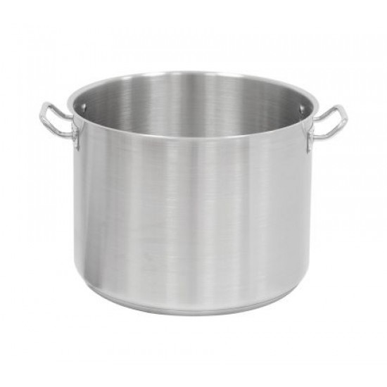 Semioală, cratiță inox înaltă, fară capac, 37.7 litri Semioală, cratiță inox înaltă, fară capac, 37.7 litri