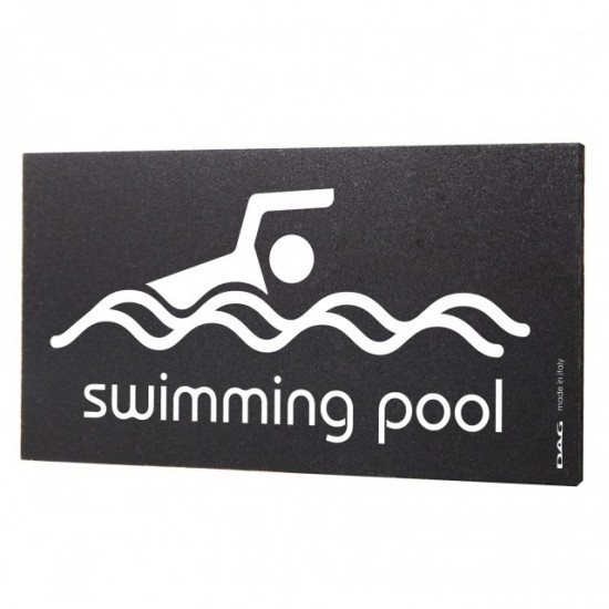 Semn indicator Swimming Pool, 8x15 cm Semn indicator Swimming Pool, 8x15 cm
