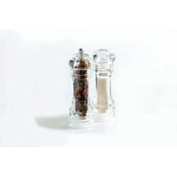 Set acryl sare si piper, H=18 cm