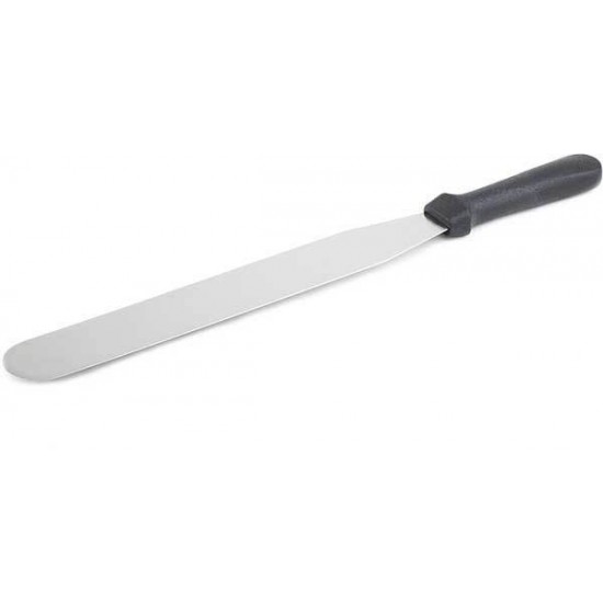 Spatula inox dreapta cofetarie, bucatarie 35x5 cm