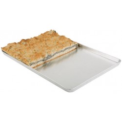 Tavă copt patiserie din aluminiu 48x32x2cm 