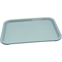 Tava PP gri, 41.5x31 cm pentru foodcourt